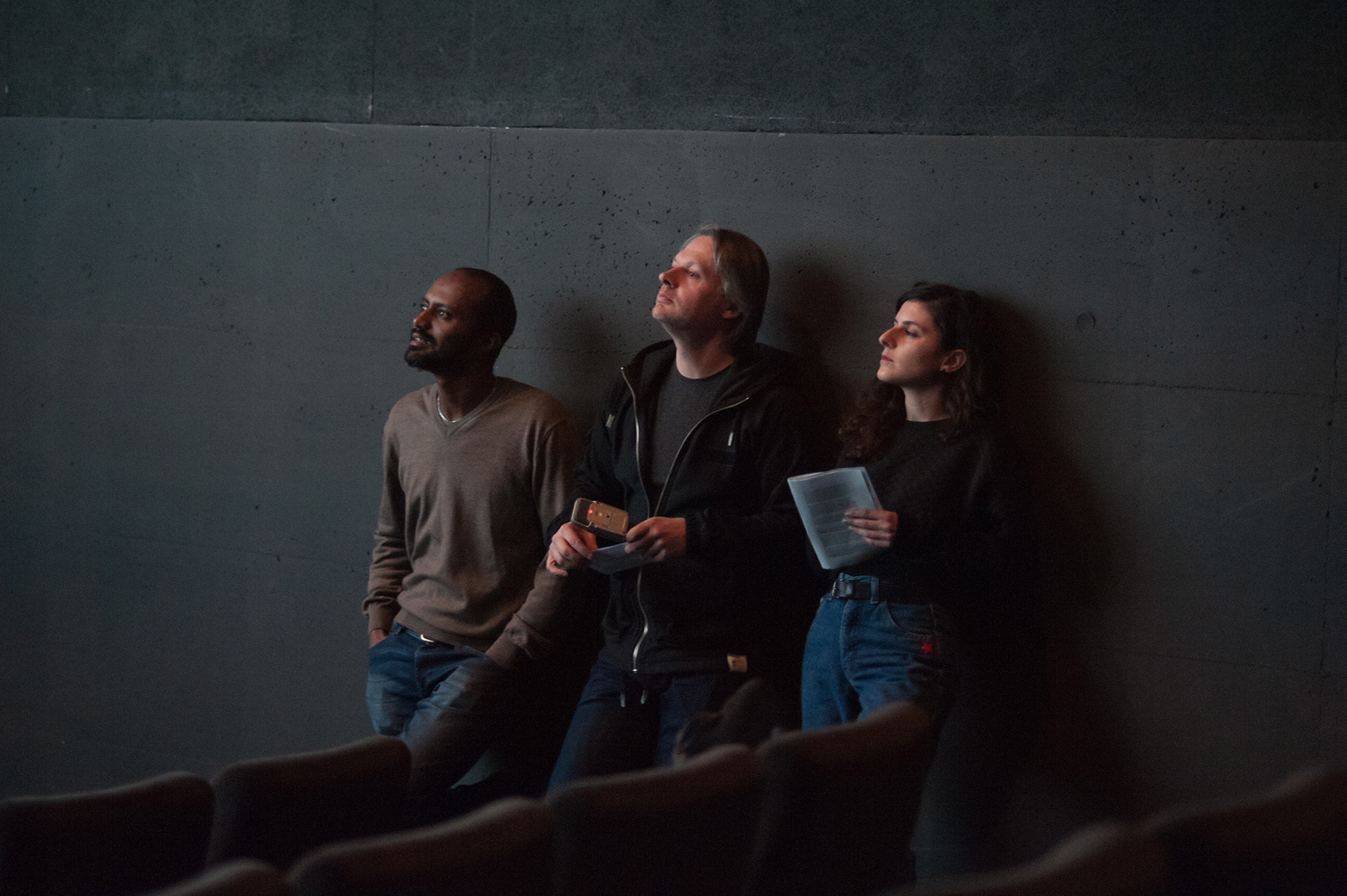 Screening of Dagmawi Yimer's film Va’Pensiero-Walking stories followed by and open discussion at Leokino (Innsbruck) 23.03.2015 Photos by Daniel Jarosch